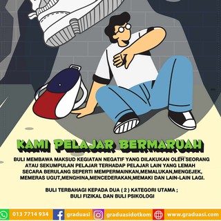 Hentikan Buli Poster Keceriaan Sekolah Menengah Dan Rendah Shopee Malaysia