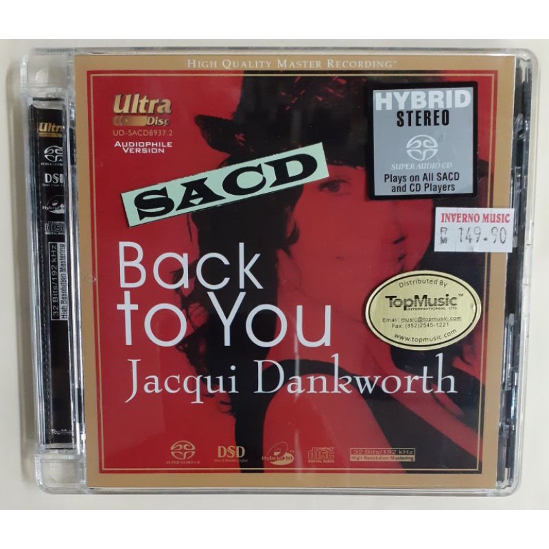 Jacqui Dankworth Back To You SACD Shopee Malaysia