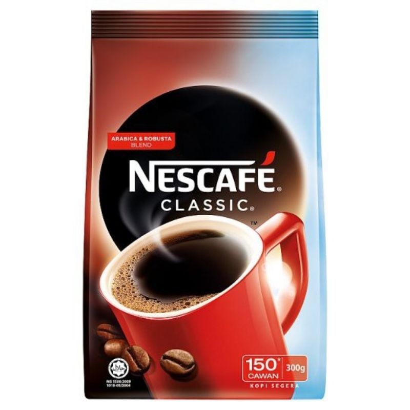 300g Nescafe Classic Instant Coffee Refill Pack Shopee Malaysia