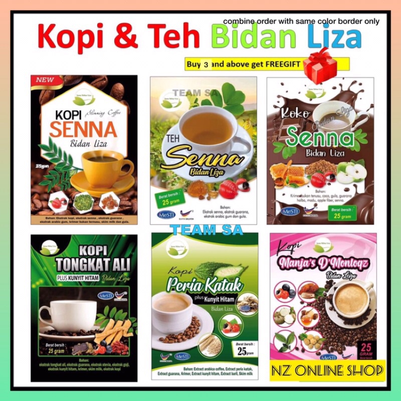 Kopi Senna Teh Senna Koko Senna Kopi Peria Kopi Kurus Minuman