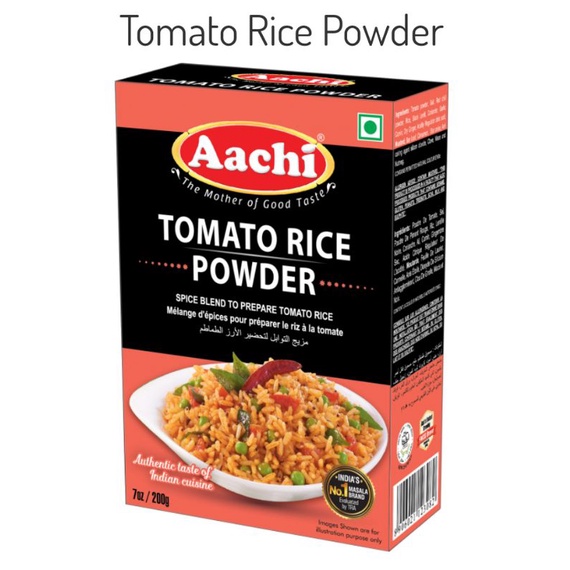 Ready Stock Aachi Tomato Rice Powder 200g Shopee Malaysia