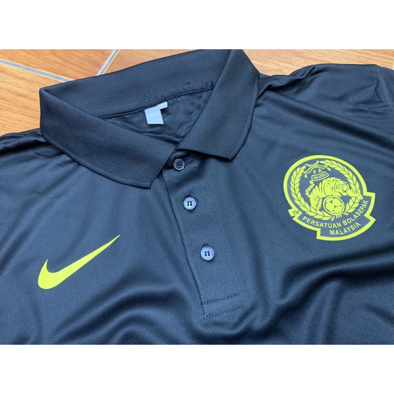 Malaysia Travel Jersey Dx Woven Logo Football Polo Baju Berkolar