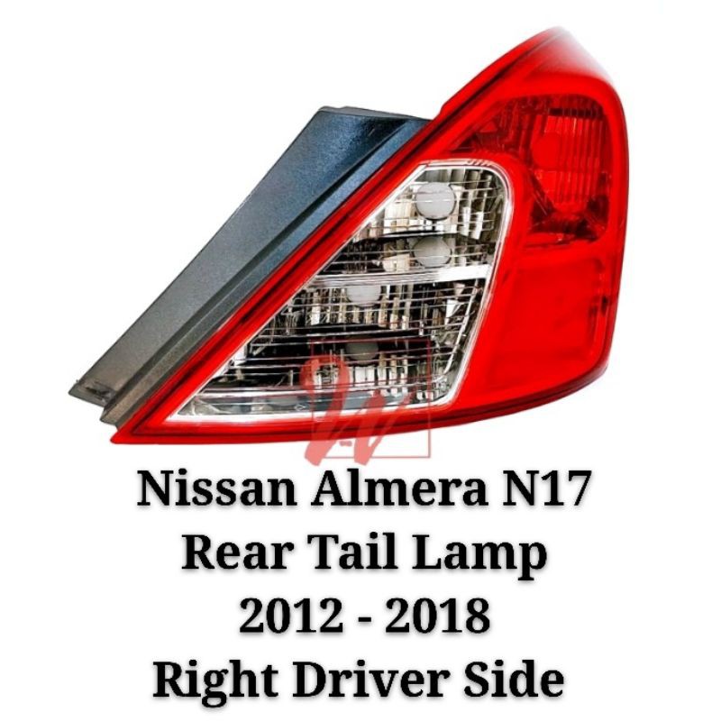 READY STOCK Nissan Almera N17 HR15 Rear Tail Lamp Lights 2012 2018