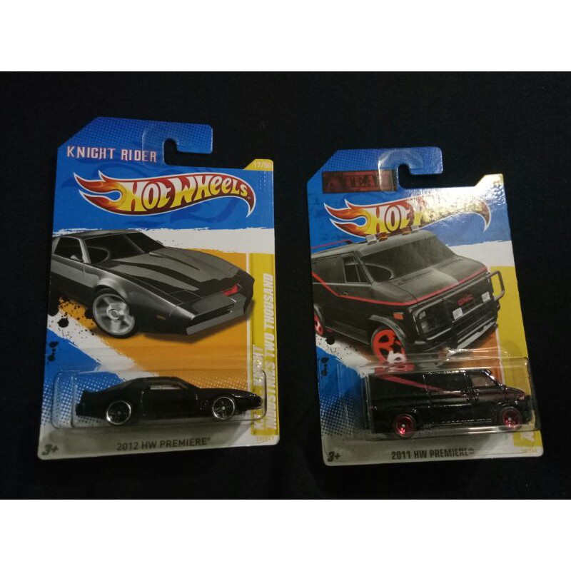 Hot Wheels KNIGHT RIDER KITT KNIGHT INDUSTRIES TWO THOUSAND A TEAM