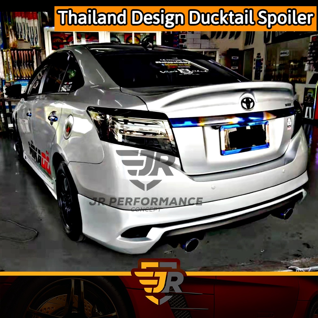 Jr Custom Made Vios Ncp Evox Rear Ducktail Spoiler Toyota Vios