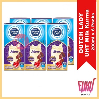 Ready Stock Dutch Lady UHT Milk Kurma 200ml X 6 Packs Shopee Malaysia