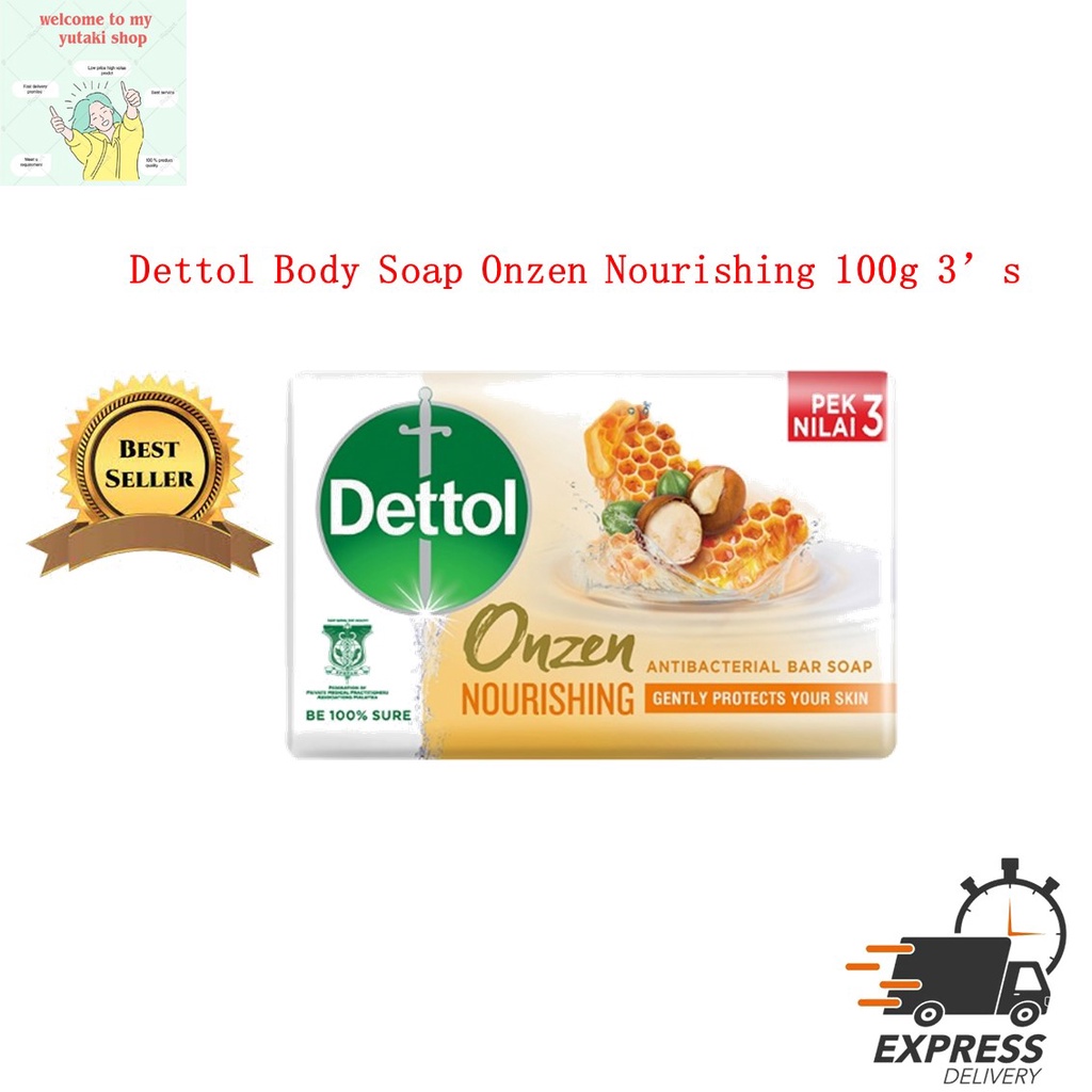 Dettol Body Soap Onzen Nourishing G S Shopee Malaysia