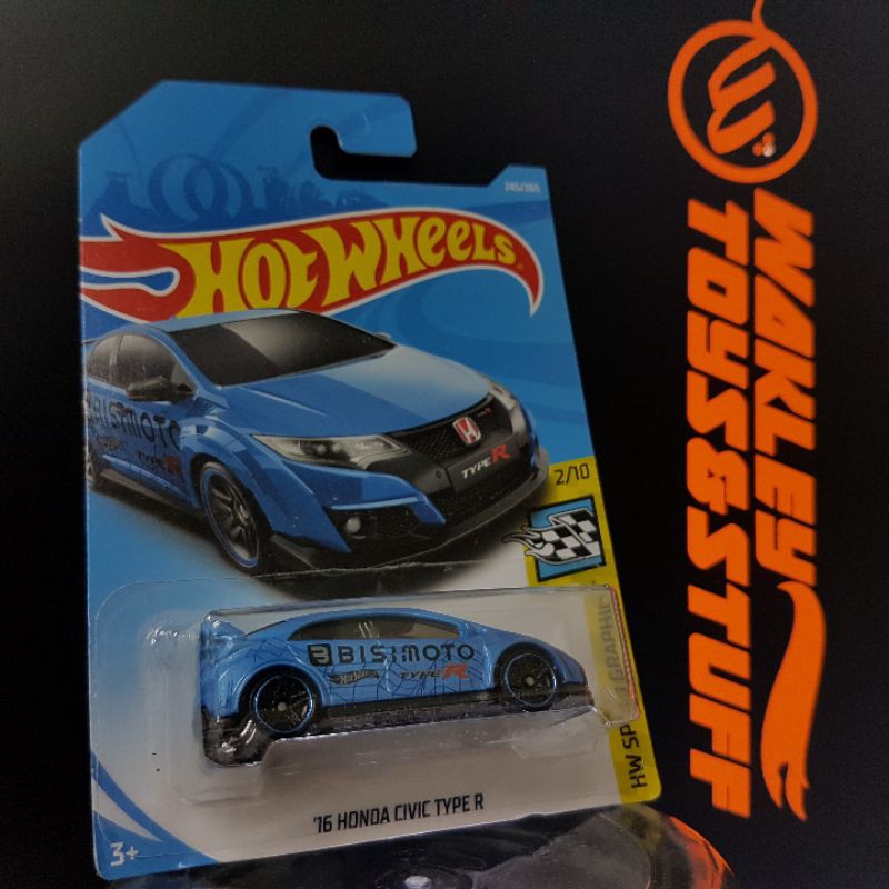 Hot Wheels HW SPEED GRAPHICS BISIMOTO HONDA CIVIC TYPE R Shopee