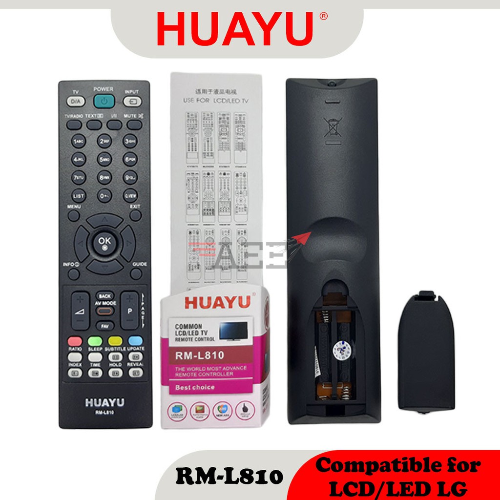 Huayu Rm L Multi Lcd Tv Remote Control Compatible Lg