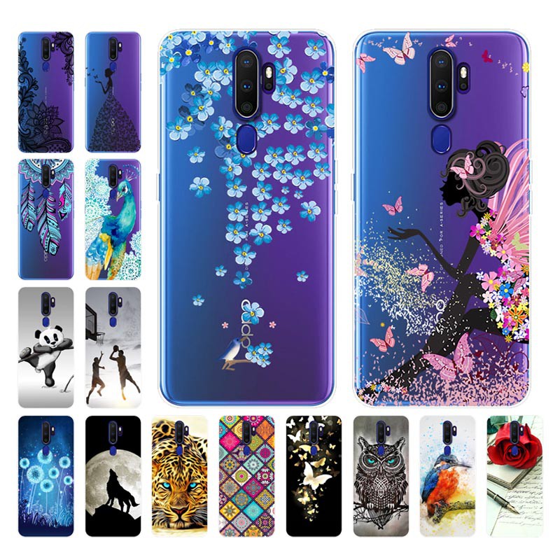 OPPO A9 2020 Case Silicone TPU Cartoon Soft Cover Phone Case OPPO A9