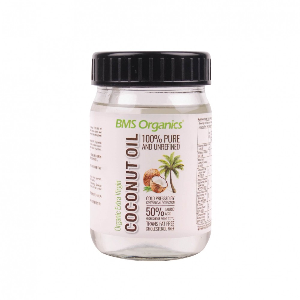 BMS Organics Extra Virgin Coconut Oil 320ml Shopee Malaysia