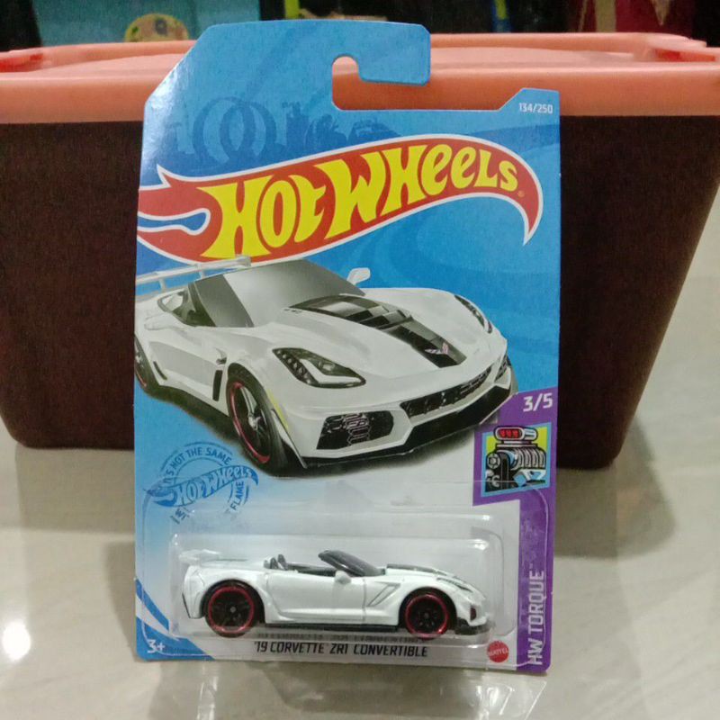 Hot Wheels Corvette Zr Convertible Shopee Malaysia