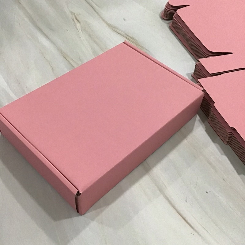 Kotak Hadiah Gift Box Plain Colour Gift Box Craft Paper Box Pizza