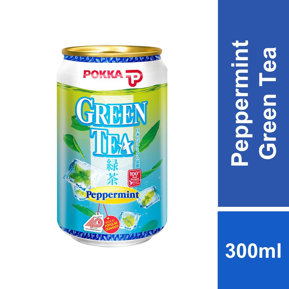 Pokka Peppermint Green Tea Ml Shopee Malaysia