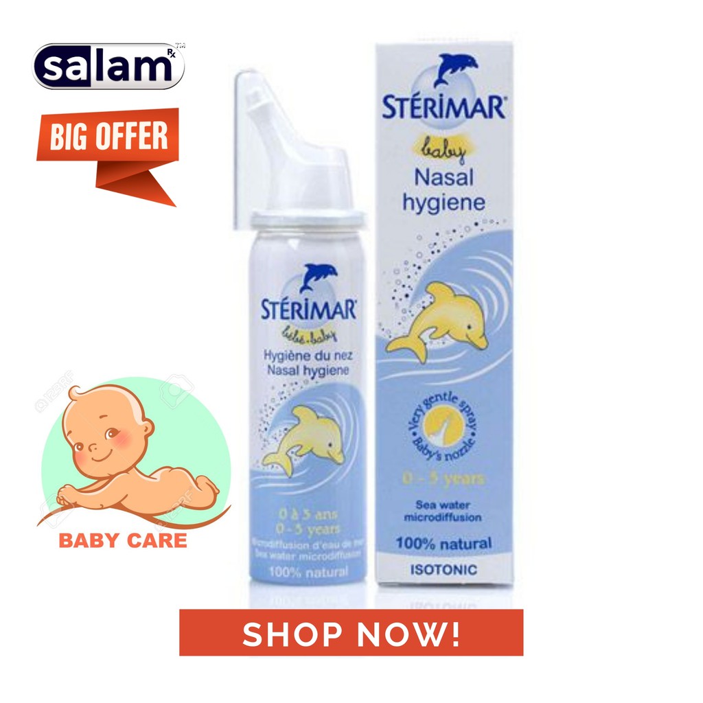 Sterimar Baby Nasal Hygiene 0 3 Years 50ml EXP 05 2022 Shopee Malaysia