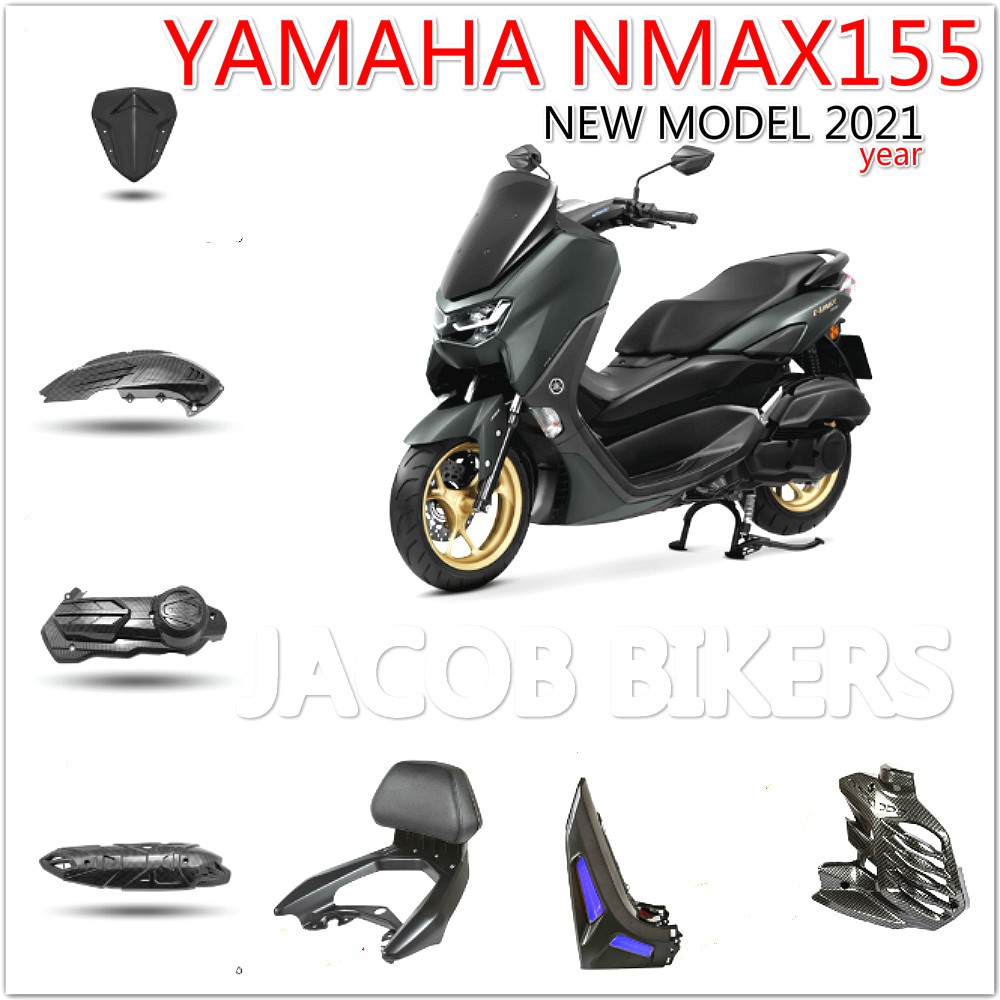 YAMAHA NMAX NEW 2020 2021 V2 BODY KIT FENDER CARBON MUFFLER METER COVER