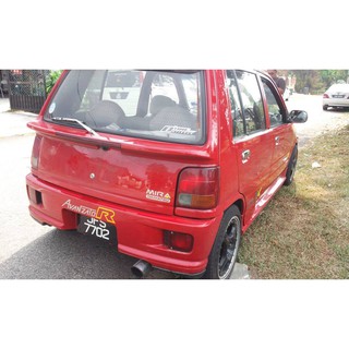 Daihatsu Mira Sticker Kereta Perodua Kancil Turbo L200S L500 L5 L2S