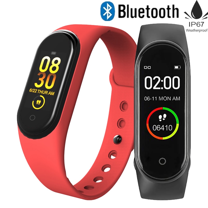 M Smart Band Men Smart Sport Watch Fitness Tracker Smart Bracelet