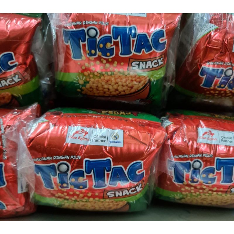 Hot Pilus Tictac Pedas Dua Kelinci Pak Renceng Bungkus Bks Tic