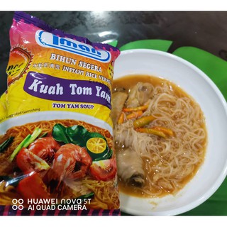 Iman Bihun Segera Kuah Tomyam G X Pek Instant Bihun Rice Noodles