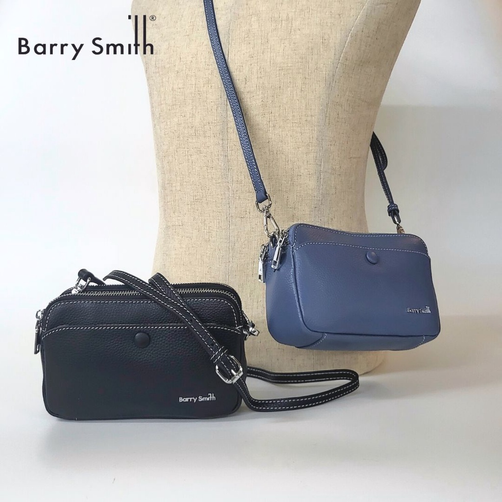 Genuine Leather Barry Smith Sling Bag Shopee Malaysia