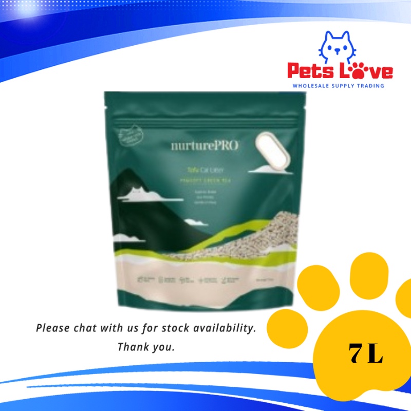 BL0256 NURTURE PRO TOFU CAT LITTER 7L GREEN TEA Shopee Malaysia