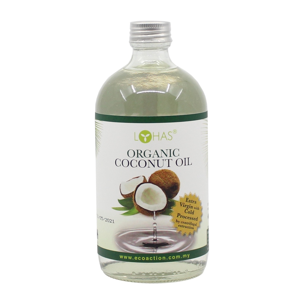 Lohas Organic Extra Virgin Coconut Oil Ml Shopee Malaysia