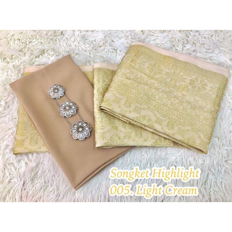 Songket Tenun Asli Meter Kain Plain Meter Kain Pasang Kurung Kebaya