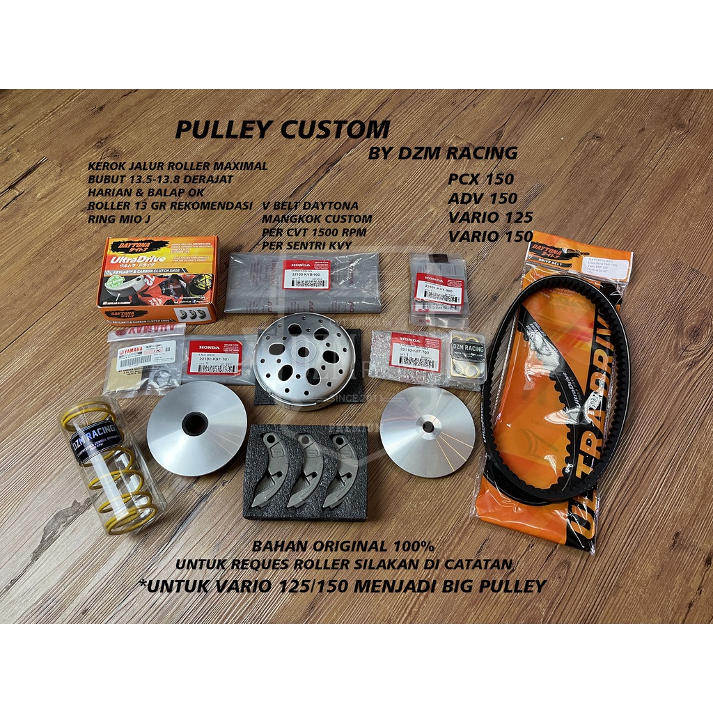 Lokal Full Upgrade Pully Pully Custom Home Roller Roler Pcx Local