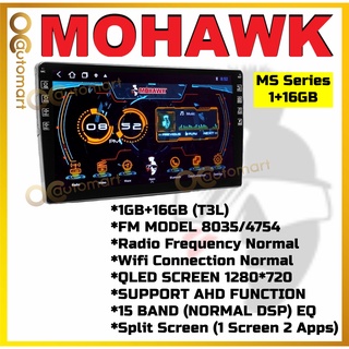 Mohawk FREE CASING REVERSE CAMERA MS Series Car Android Player QLED 1