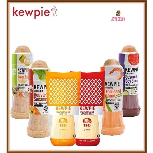 Kewpie Dressing Roasted Sesame Sauce Soy Sauce Yuzu Taste Hot