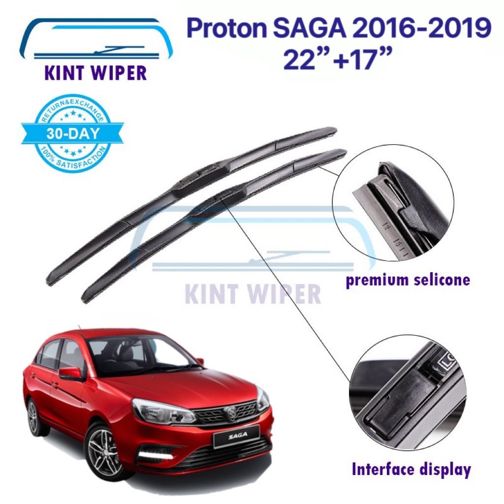 Proton Saga Wiper Saga Wiper 2016 2019 High Quality Premium Silicone