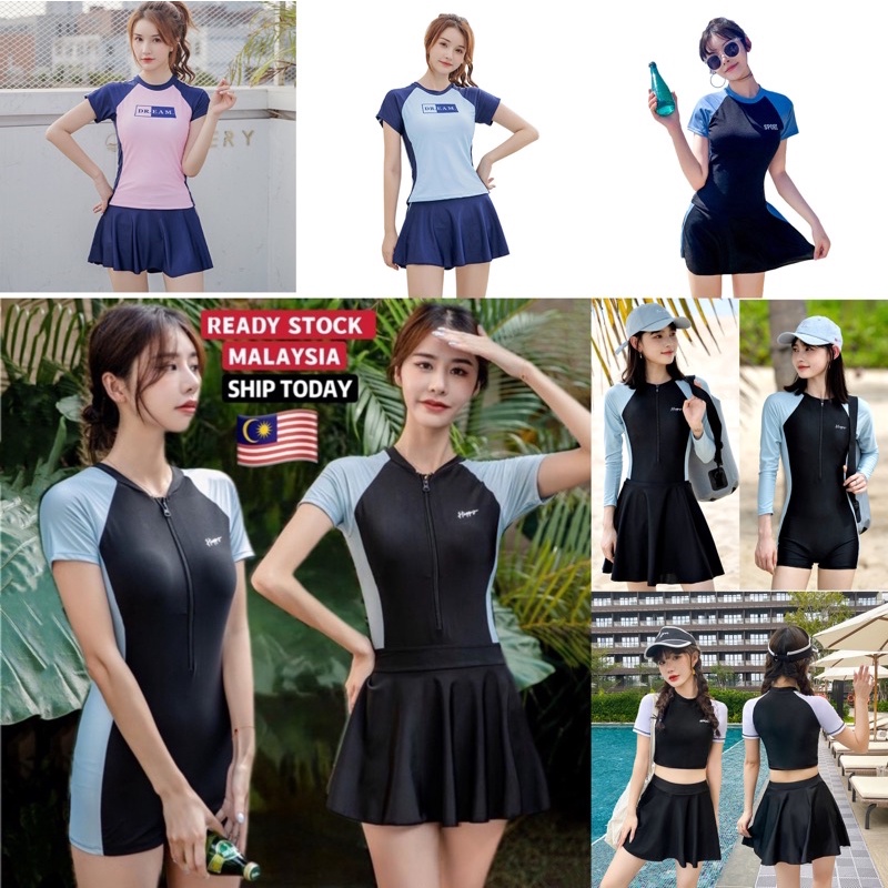 Baju Renang Bikini Swimming Suit In Swimsuit Beach Wear Shopee Malaysia