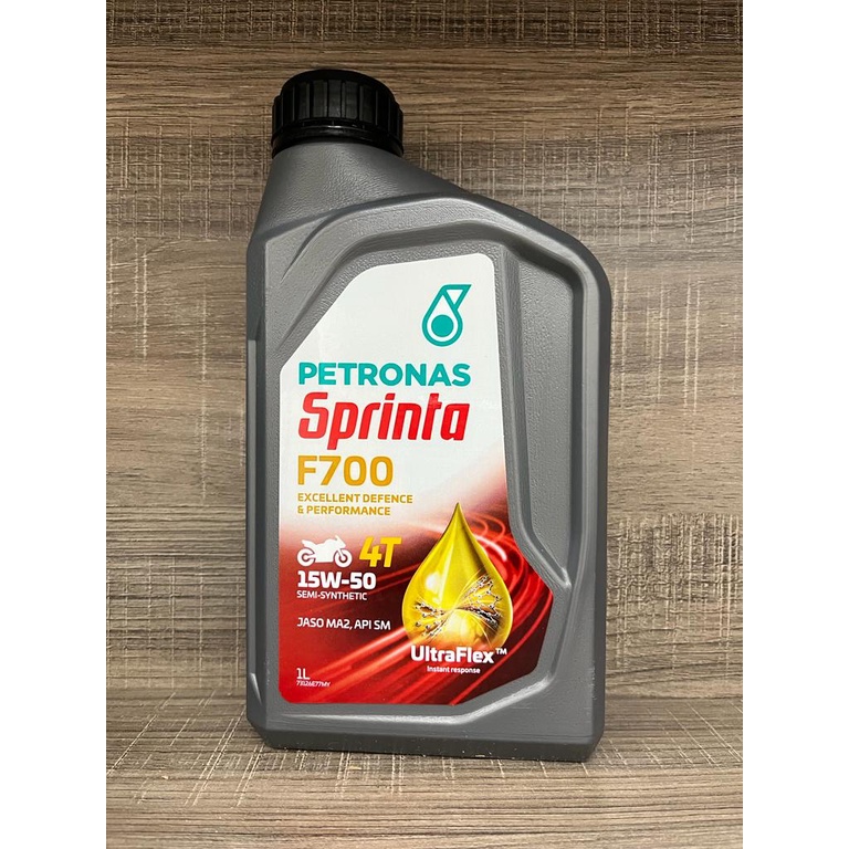 Petronas Sprinta F700 Semi Synthetic Motor Oil 15W 50 1L NEW