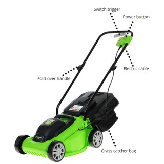 Corated Greenworks Glm Cm Electric Lawn Mower Years