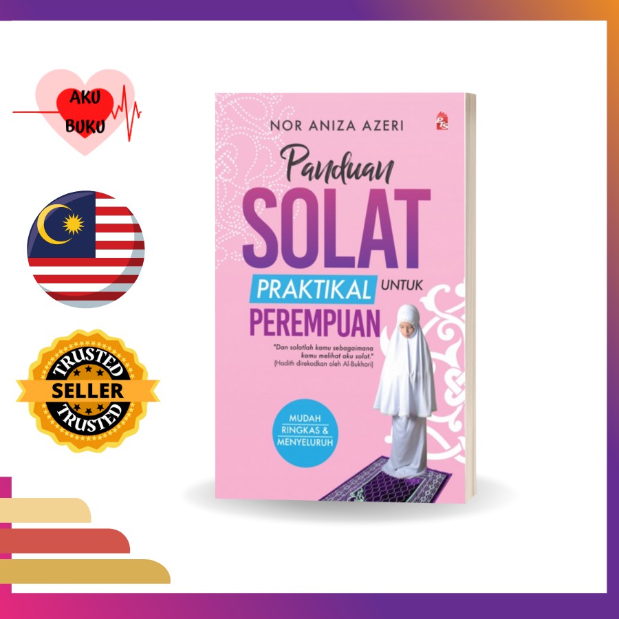 Panduan Solat Praktikal Untuk Perempuan Cara Solat Buku Solat Buku