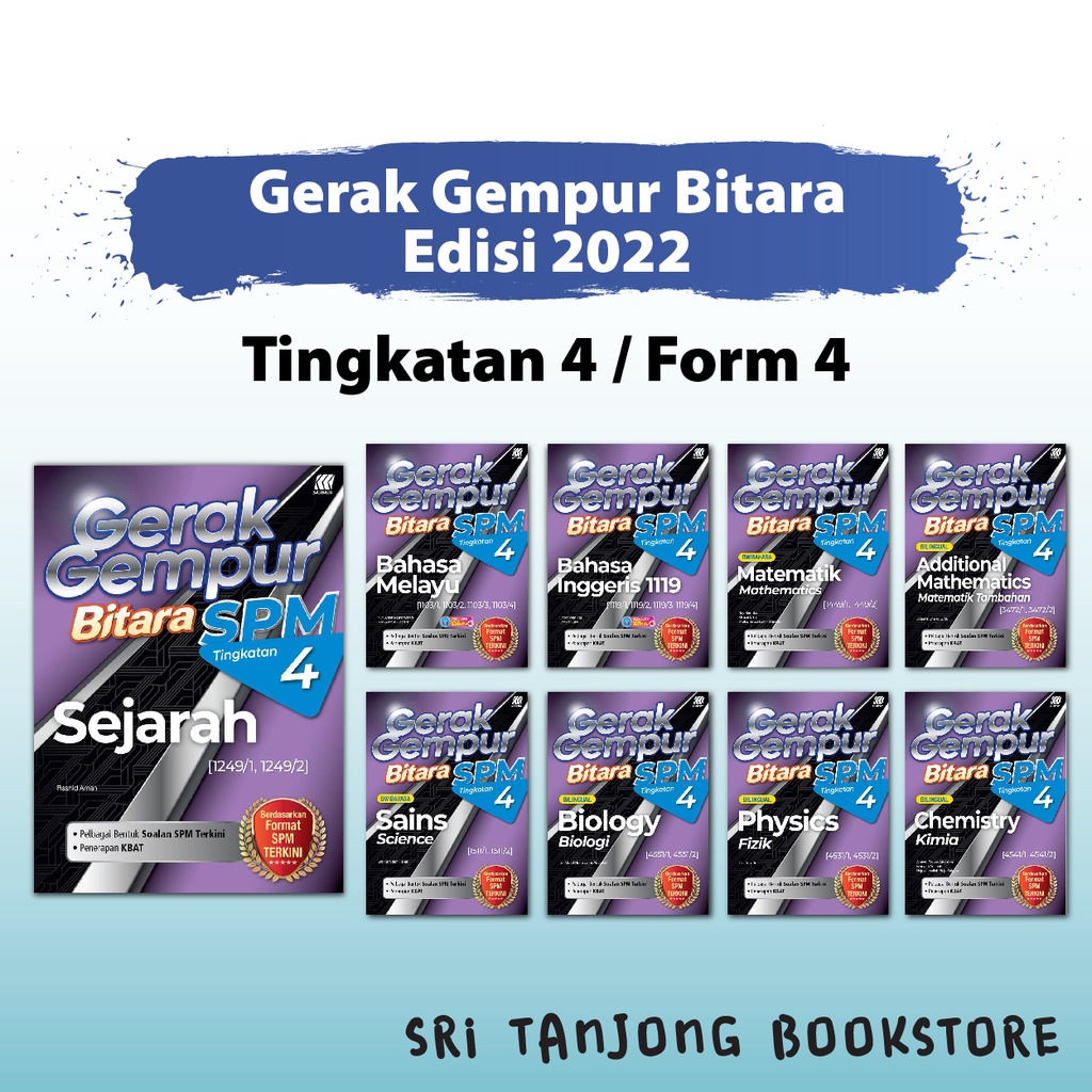 St Buku Latihan Tingkatan Gerak Gempur Bitara Spm Tingkatan