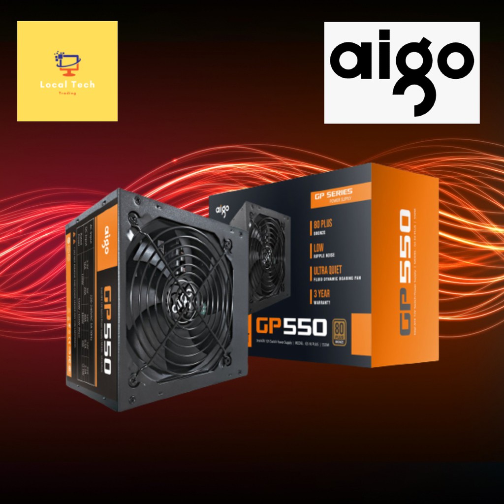 Aigo GP550W GP650W GS550W GS650W GS750W 80Plus Bronze NON