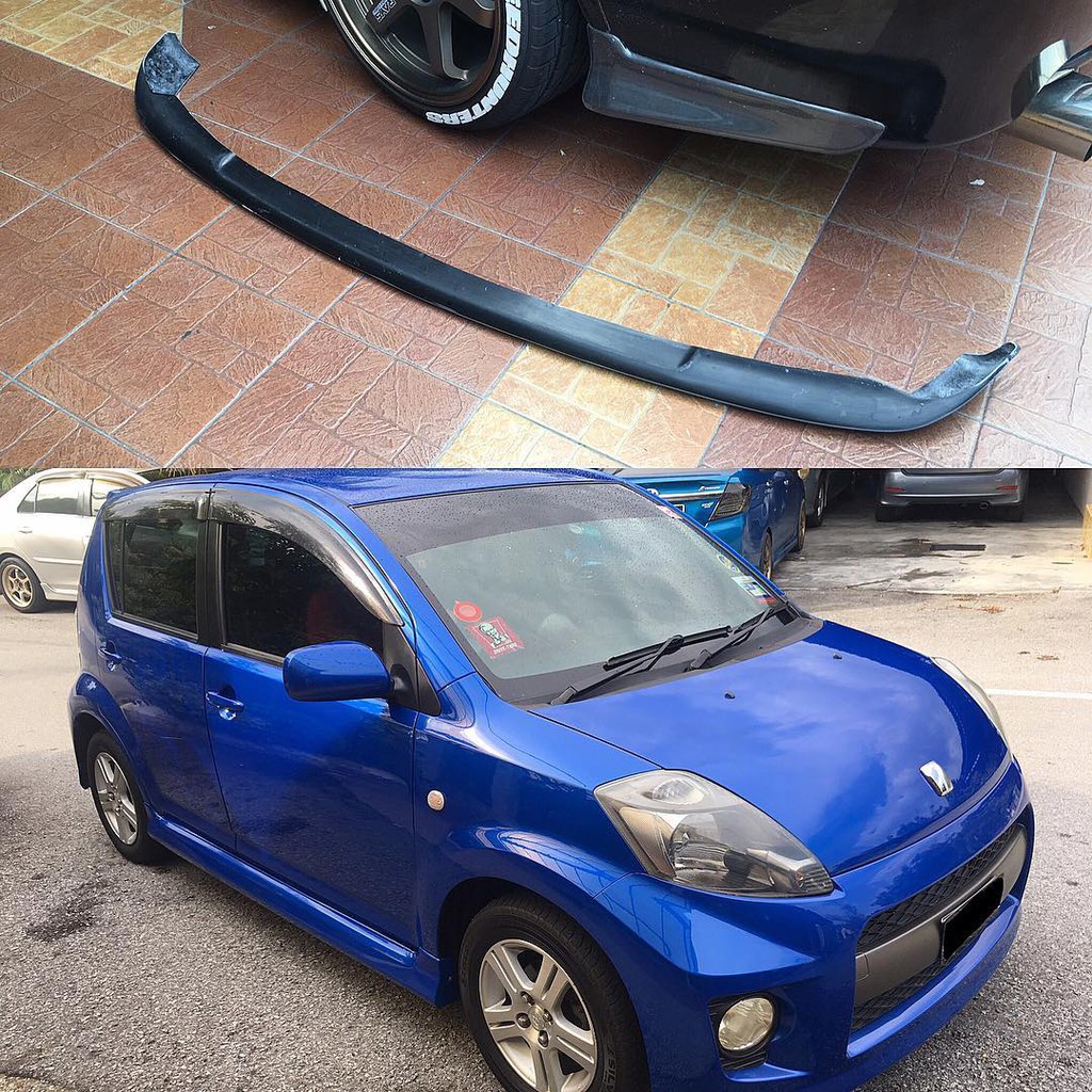 Passo Myvi Racy Front Lip Shopee Malaysia