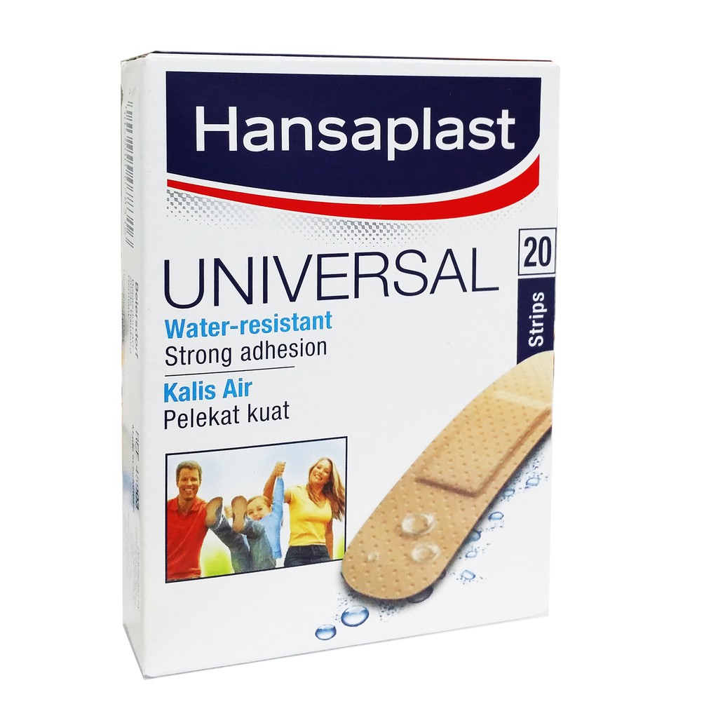 Hansaplast Universal Water Resistant Strips 20 S Shopee Malaysia