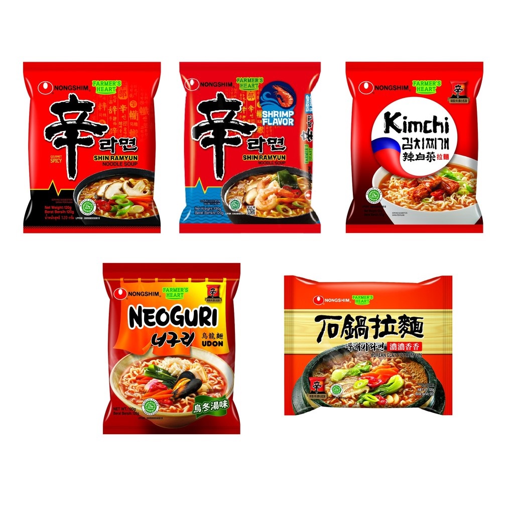 Sarawak Ships Halal Nongshim Nong Shim Farmers Heart Shin Ramyun