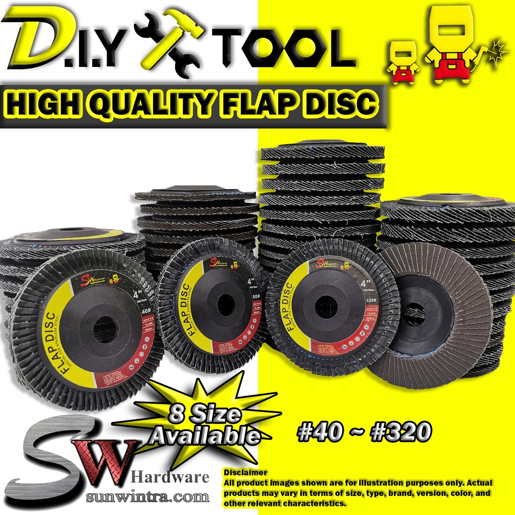 Sw Hardware High Quality Mm X Mm Flap Disc Sanding Disc Mata