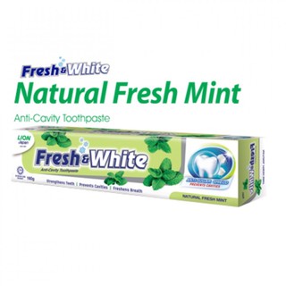 Fresh White Toothpaste Natural Fresh Mint Super Value Pack 2x225g