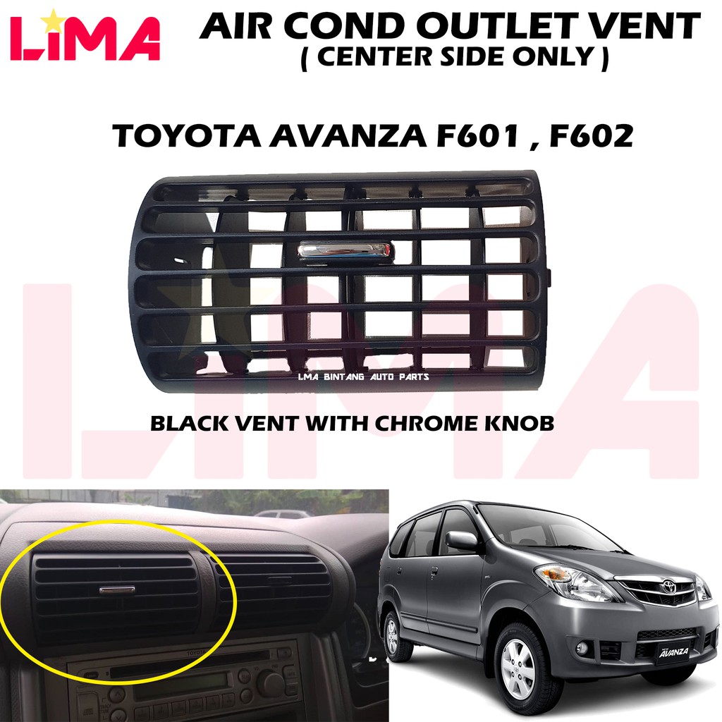 TOYOTA AVANZA AIR COND OUTLET VENT CENTER ORIGINAL 2005 2011