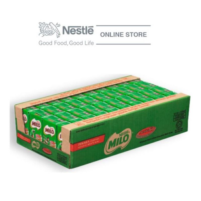 Nestle Milo Activ Go Uht Chocolate Drink Malt Milo Kotak Minuman Coklat