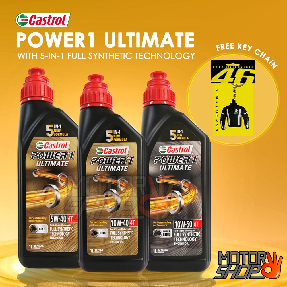 Castrol T Power Racing Ultimate Fully Synthetic W W W New