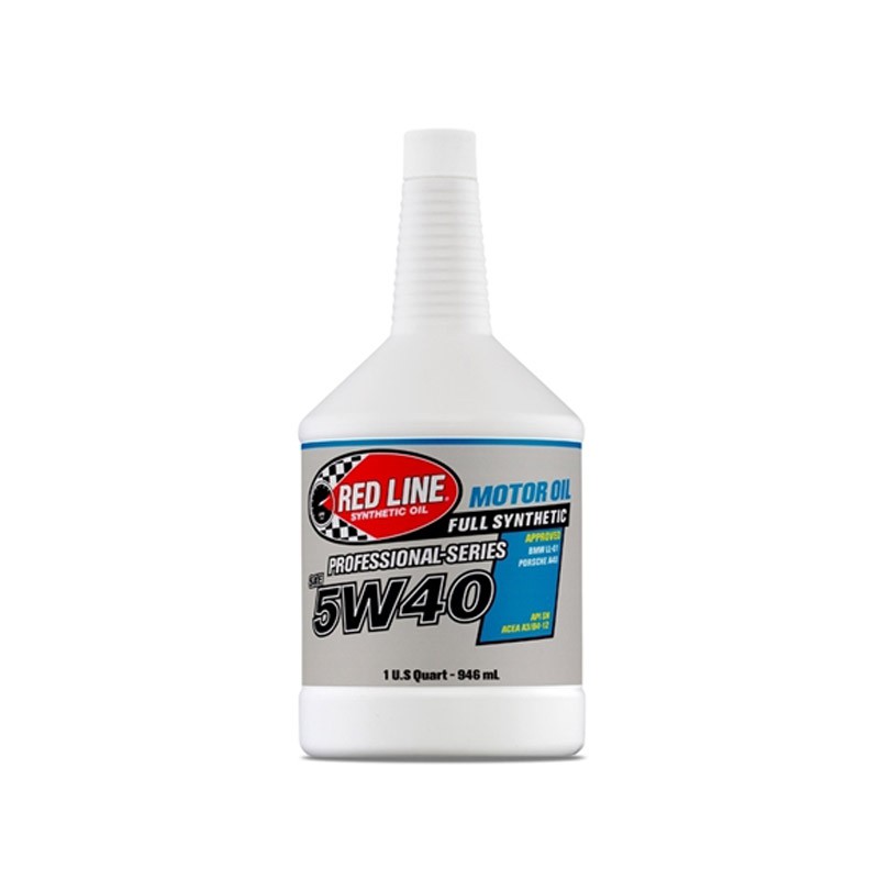 RED LINE REDLINE Professional Series Fully Synthetic Engine Oil 5W40