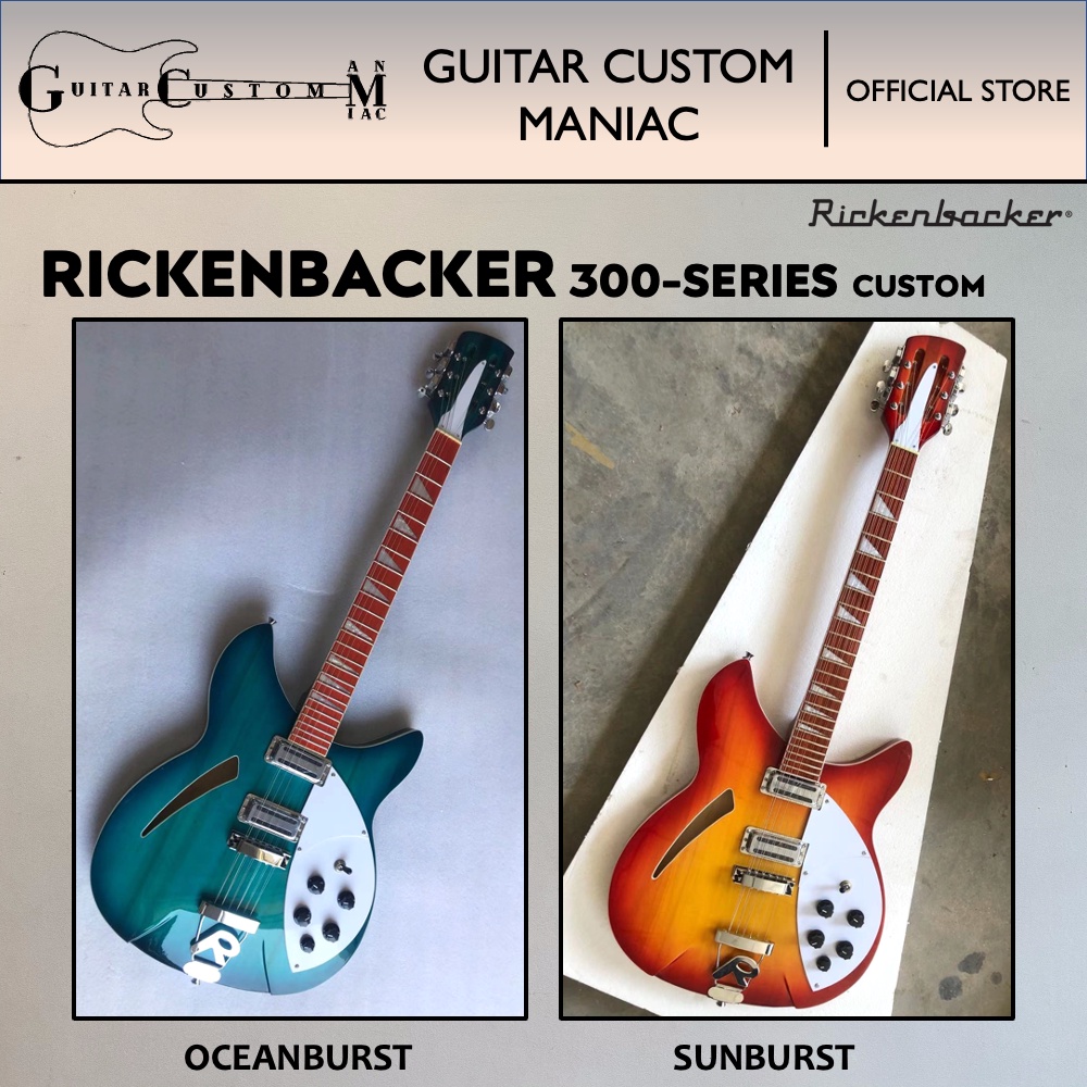 Preorder Gcm Custom Made Rickenbacker Series Custom Electric Guitar