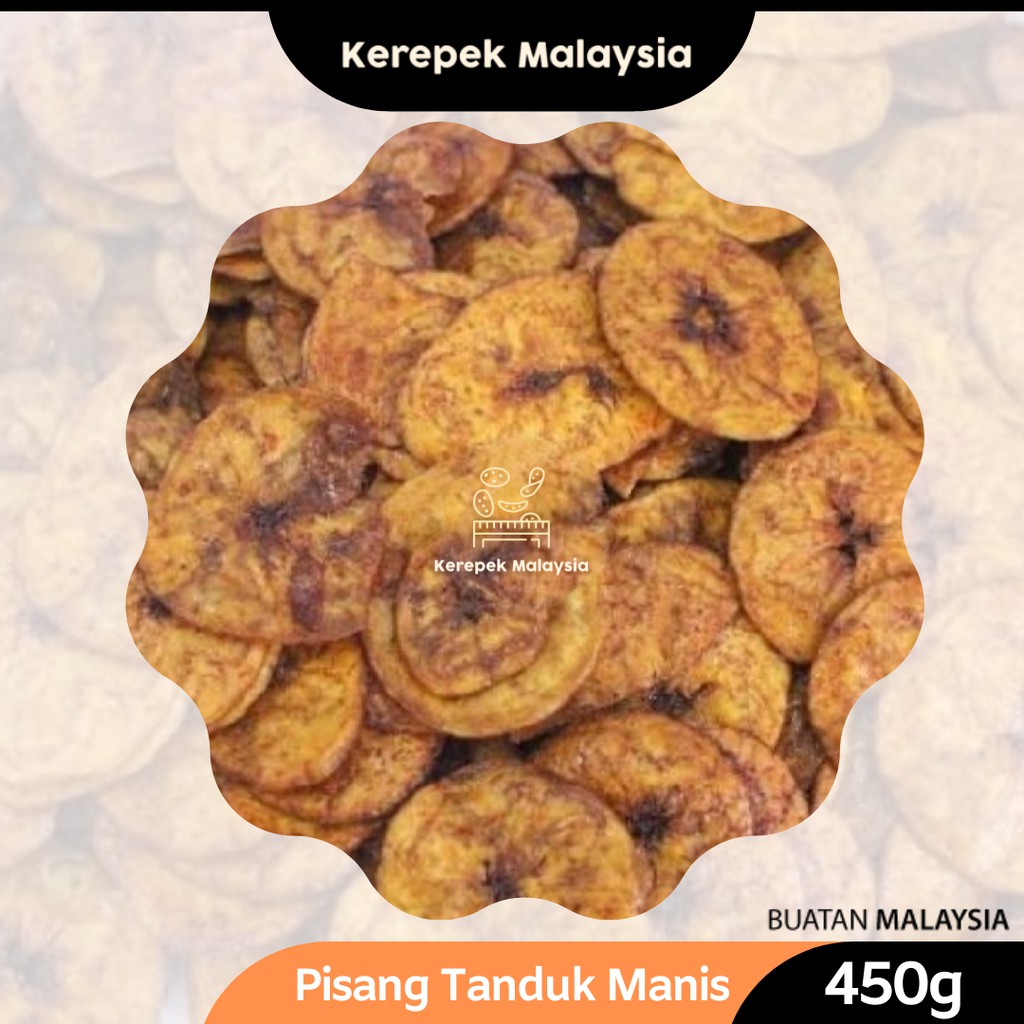 Kerepek Pisang Tanduk Manis Kerepek Malaysia G Shopee Malaysia