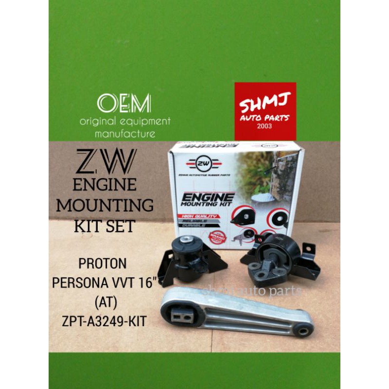 Proton Persona Vvt Engine Mounting Set Shopee Malaysia